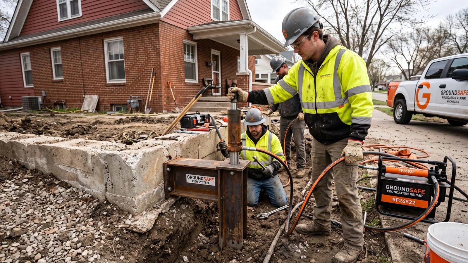 Foundation Repair & Stabilization in Wichita, Kansas